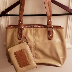 Nine West tan bag